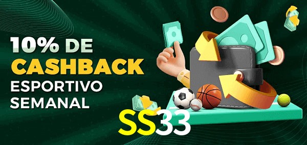 10% de bônus de cashback na SS33